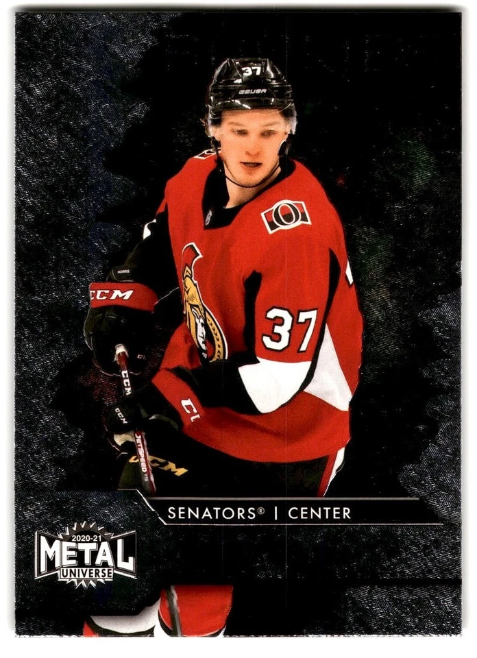 2020-21 Skybox Metal Universe Josh Norris Rookie #127 Ottawa Senators - Image 1 of 2