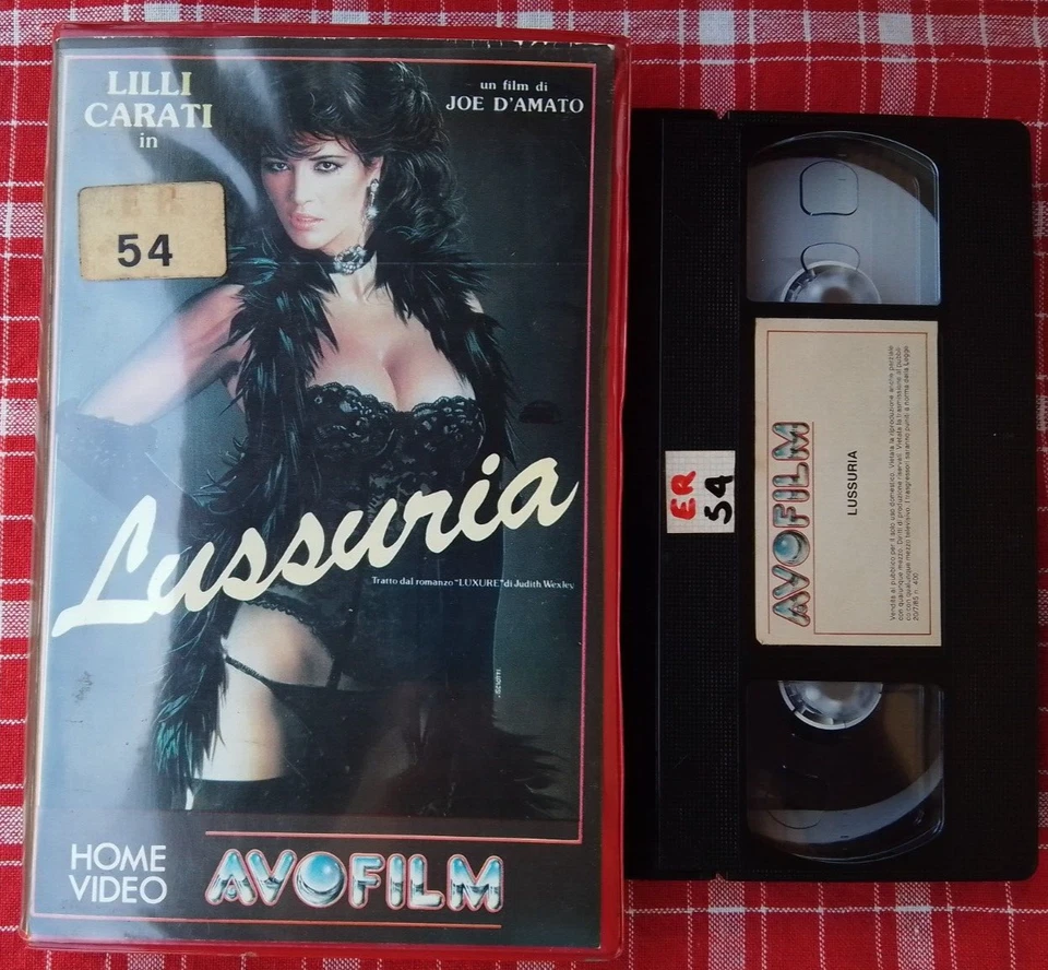 Lussuria (1986) Vhs Ex Nol. Avofilm J. D'Amato, Lilli Carati, Al Cliver - Immagine 1 di 1