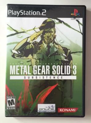 SONY PlayStation 2 PS2 KONAMI Metal Gear Solid 3: Subsistence (COMPLETE) - Image 1 of 4