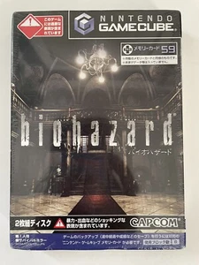 Biohazard / Resident Evil (2002 Nintendo GameCube) Japan SEALED - Picture 1 of 6