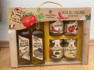 COLLÍTALI® Geschenk Set Pasta all'italiana 6 Delikatessen, NEU, Inhalt 200ml+54g - Bild 1 von 4
