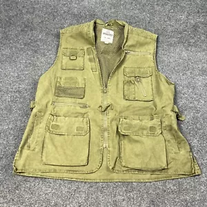 Rothco Jacket Mens Large Green Vest Outback Trailblazer Tactical Vest Hunting - Picture 1 of 11