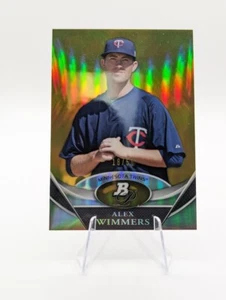 Alex Wimmers 2011 Bowman Platinum Prospects RC Gold SP /50 #BPP51 Twins - Picture 1 of 2