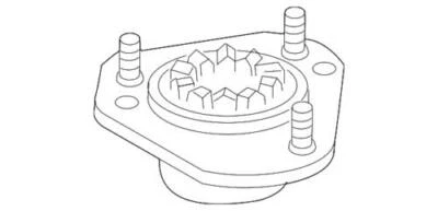 Genuino GM 2007-2017 Buick Chevrolet GMC suspensión delantera montaje de puntal 23111833 Foto 1 de 2