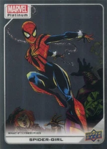 #174 - Spider-Girl (2023 MARVEL PLATINUM, Upper Deck) NEAR MINT NM Foil Card - Picture 1 of 2