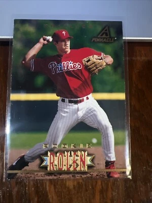 Scott Rolen 1997 New Pinnacle Rookie #172 HOF Philadelphia Phillies - Image 1 of 4