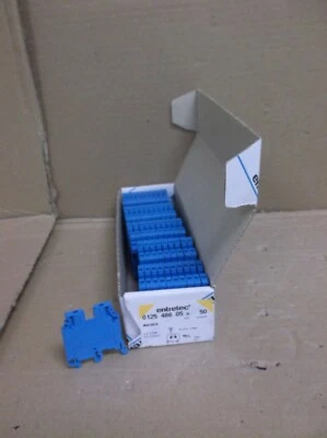 Quantité 50) 012548605 ABB Entrelec Neuf en Boîte Terminal Bloc Ma2.5/5.n - Image 1 of 4