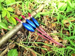 Handmade Crow Quill Avon Floats. Set of 3. - Picture 1 of 9