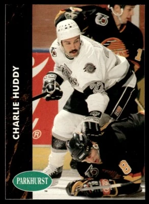 1991 Parkhurst #298 Charlie Huddy - Los Angeles Kings - Image 1 of 2