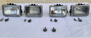 80-91 Ford LTD Crown Victoria Mercury Grand Marquis Light Trim Bucket Bezel Set - Picture 1 of 16