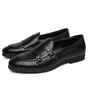 Casual Men's Genuine Leather Shoes Outdoor Comfortable Flats Sneakers Plus Size - Picture 1 of 19