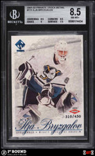 POP 1: Ilja Bryzgalov RC BGS 8.5: 2001-02 Private Stock Retail Rookie Gisto /450