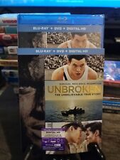 Unbroken (Blu-ray + dvd + Digital HD) BRAND NEW SEALED DVD w/slipcover