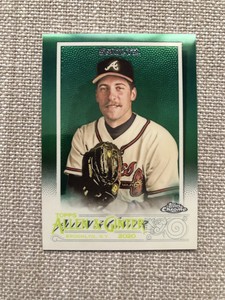 2020 Topps Allen & Ginter Chrome John Smoltz #6 Green Refractor /99 BRAVES