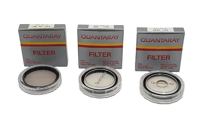 Quantaray Filter Lot 52mm 1A "SP" Diff SPOT Coated Metal Ring Lot of 3 - Image 1 of 4
