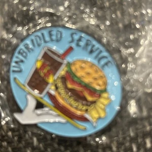 RR Red Robin Restaurants Lapel Pin Rare Vintage Unbridled - Picture 1 of 1