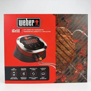 Weber iGrill 2 7203 Digital Bluetooth Thermometer NEW In Sealed Box - Picture 1 of 11