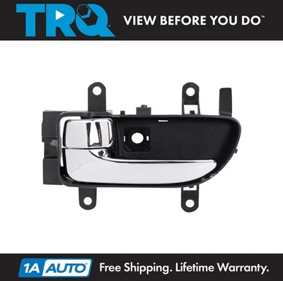 TRQ Front Left Rear Interior Door Handle Fits 2006-2007 Nissan Murano Foto 1 de 4