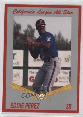 1992 Cal League California League All-Stars Eduardo Perez #48 - Image 1 of 2