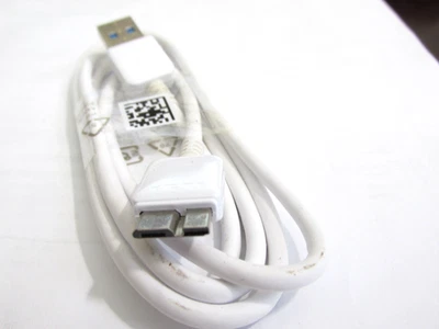 lot 5 Samsung ECB-DU4EWE OEM  5FT USB 3.0 Galaxy S5/Note3 Charging Data Cable - Image 1 of 4
