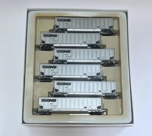 Walthers HO 932-5304 Norfolk Southern Bethgon Train Cars 6-Pack NS - Picture 1 of 9