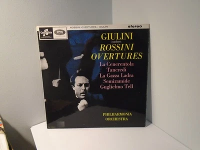 Rossini Overtures - Giulini Vinyl LP SAX 2560 EX/EX "RECORDING FIRST"  5/4 - Image 1 of 4