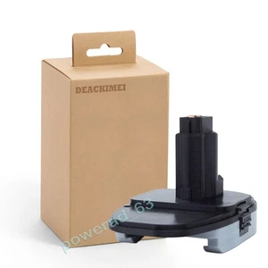 Akku Adapter für Bosch 18V Li-Ion Konvertieren zu Dewalt 18V XRP Elektrowerkzeug - Bild 1 von 8
