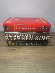 Stephen King HC Lot of 3 — Lisey’s Story, Desperation, The Dark Half (DJ) - Bild 1 von 9