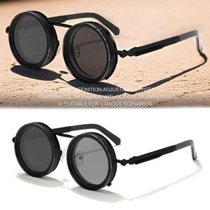 9 Level Adjustable Dimming Glasses ND Filter Fishing Sunglasses  Driving - Picture 1 of 12