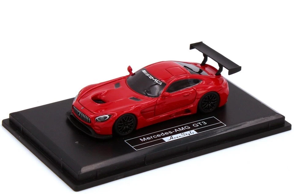 Fronti-Art AvanStyle H0 1/87 Mercedes AMG GT3 Red - Resin Model - Immagine 1 di 1
