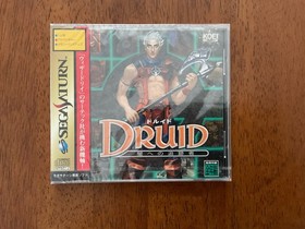 SEGA SATURN Japanese game Druid BRAND NEW SEALED Koei