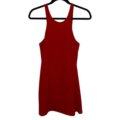 Vestido sin mangas Lucy Love Charlie talla XS naranja de gasa pulóver Foto 1 de 4