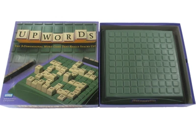 Upwords The 3 Dimensional Word Game Parker Brothers Hasbro Complete +Instruction - Image 1 of 4