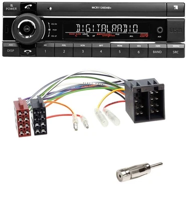 Kienzle Bluetooth MP3 USB DAB Autoradio für Porsche Boxster (1996-2004) - Bild 1 von 4