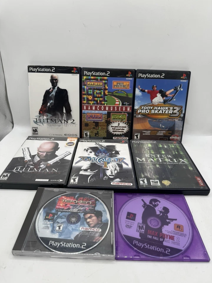 Sony PlayStation 2 PS2 Video Games Lot Of 8 Different Games Good Condition Read - Image 1 of 4