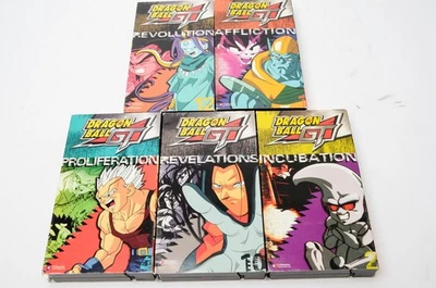 Dragon Ball GT VHS Lot Vol 8–12 Funimation English Shadow Dragons DBZ - Image 1 of 4