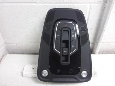 Console superior preto Audi A7 2019 montado no teto com Maplites 4K0947135E fabricante de equipamento original - Imagem 1 de 4