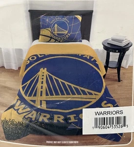 NBA Golden State Warriors Officially Licenced Comforter & Sham Set Twin XL - Bild 1 von 4