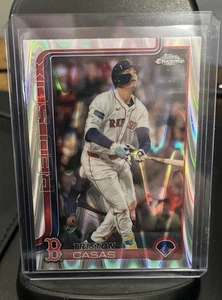 2025 Topps Chrome Raywave rifrattore Triston Casas #192 Red Sox - Foto 1 di 1