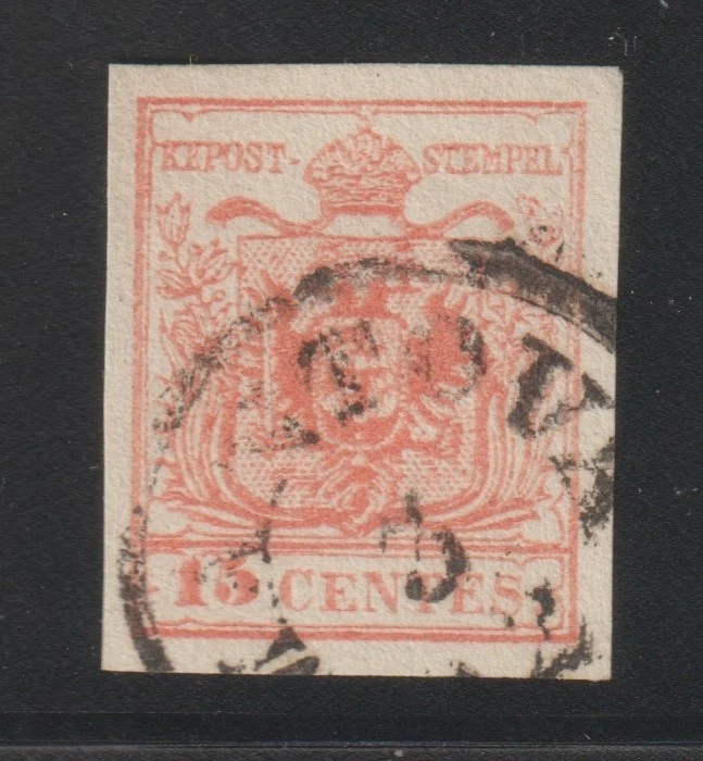 ANTICHI STATI LOMBARDO -VENETO 15 CENT    RIF 2120 - Immagine 1 di 1