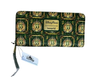 NWT Disney Club 33 Emerald 55th Anniversary Loungefly Wallet - Picture 1 of 14