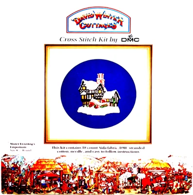 Kit de costura DMC cabañas de invierno punto de cruz MR FEZZIWIG'S EMPORIUM Foto 1 de 4