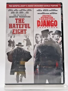 The Hateful Eight / Django Unchained DVD Double Feature Tarantino Brand New - Picture 1 of 2