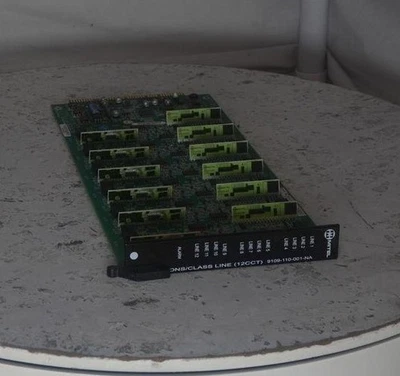 Mitel 9109-110-001-NA 12-Port ONS CLASS Card SEE NOTES - Image 1 of 4