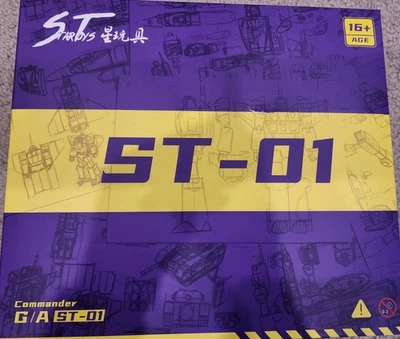 Star Toys G/A ST-01 Commander G1 3P Blitzwing Transformers | US Buyer - Image 1 of 2