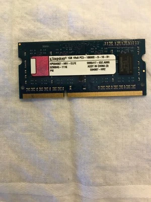 Kingston 1GB 1Rx8 PC3-10600S-9-10-B1 (HP594907-HR-1-ELFE) - Image 1 of 2