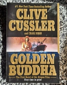 Clive Cussler Golden Buddha First Edition #1 of the Oregon Files 1st time print - Foto 1 di 7