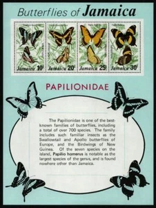 Jamaica 1975 - Mi-Nr. Bloque 8 ** - MNH - Mariposas / Mariposas - Imagen 1 de 1