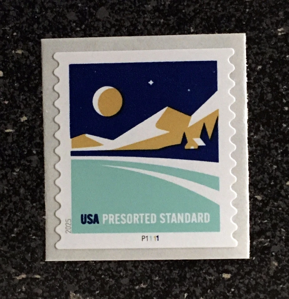 2025USA 10c #5958-5959 American Vistas Presorted Standard - PNC Single  Mint - Image 1 of 1