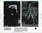 1990 Press Photo Actor William Ball in "Suburban Commando" Film - DFPG59359